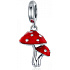 Charms Sterling Silber 925 Fliegenpilze, Natur Armband Anhänger