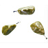 Epidot Troml-Anhänger Naturstein, 2,2-3 cm, 1 Stück, Herz Heilstein