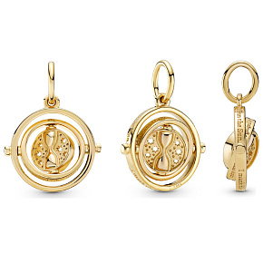 Sterling Silber 925 Harry Potter - Zeitumkehrer, Armband-Anhänger Sterling Silber 925 Harry Potter - Zeitumkehrer, Armband-Anhänger