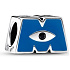 Charme Sterling Silber 925 Disney Monsters Ltd (Pixar), Logo M, Perle auf Armband Film