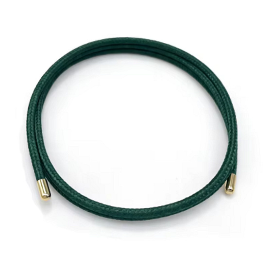 Kraft der Farben Magnetarmband Variation – Dunkelgrün | Ein Schmuckstück, viele Formen | 51 cm