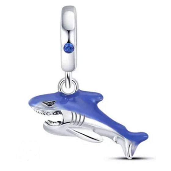 Charms Sterling Silber 925 Hai, Tierarmband Anhänger