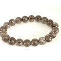 Azeztulite Kastanie Asai-Armband 10 - 11mm / 16 - 17 cm, Hochfrequenz-Energie