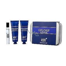 Explorer Blue parfémovaná voda 7,5 ml + krém na pleť 30 ml + čistící gel na pleť 30 ml, dárková sada pro muže Explorer Blue parfémovaná voda 7,5 ml + krém na pleť 30 ml + čistící gel na pleť 30 ml, dárková sada pro muže