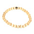 Ulexit Champagner-Armband elastisch Naturstein, Kugel 6 mm / 16 - 17 cm, AAA-Qualität