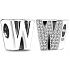 Charme Sterling Silber 925 Alphabet Buchstabe W, Perle für Armband