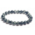 Pietersit / Adlerauge Armband elastischer Naturstein, Kugel 8 mm / 16 - 17 cm, Stein mit stürmischen Elementen