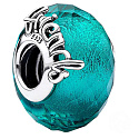 Charm Sterling Silber 925 Muranoglas Freundschaft Charme, Freundschaft Armband Perle