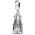 Sterling Silber 925 Barcelona La Sagrada Familia, Reise-Armband-Anhänger
