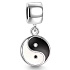 Sterling Silber 925 Yin und Yang, Anhänger Armband Symbol