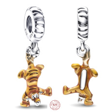 Sterling Silber 925 Disney Winnie the Pooh - Tigger, Armband Anhänger