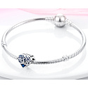Sterling Silber 925 Super Dad, Perle auf Armband Familie
