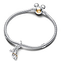 Charme Sterling Silber 925 Disney 100. jubiläumsbär Balu, Armband-Anhänger