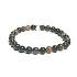 Turmalin dunkel Armband elastisch Naturstein, Kugel 6 mm / 16 - 17 cm, AAA Qualität, Hüter der guten Laune