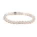 Rose Facettenarmband elastisch Naturstein, Kugel 6 mm / 16 - 17 cm, Liebesstein