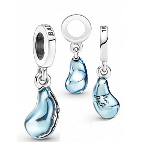 Sterling Silber 925 Baikalsee, Reise-Armband-Anhänger