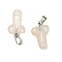Rosemarys Penis zum Glück, Anhänger Naturstein handgeschliffen ca. 11 x 22 mm, Liebesstein