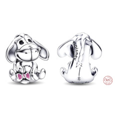 Sterling Silber 925 Disney Winnie the Pooh - Eeyore, Perle für Armband