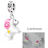 Sterling Silber 925 Luminous - Tierkreiszeichen Widder, Armband-Anhänger