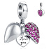 Sterling Silber 925 Herz Openable I Love You Anhänger Armband Liebe
