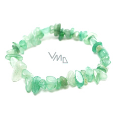 Avanturin Armband elastisch gehackter Naturstein 16 cm, für Kinder, Glücksstein