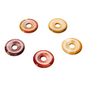 Mokait Donut Naturstein 30 mm, Motivationsstein, Motivationsstein