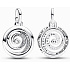 Charms Sterling Silber 925 Spirale - Mini Medaillon, Anhänger Armband Symbol