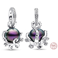 Sterling Silber 925 Disney Die kleine Meerjungfrau - Ursula, Armband-Anhänger Sterling Silber 925 Disney Die kleine Meerjungfrau - Ursula, Armband-Anhänger