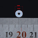 Silikonstopfeneinsatz - Gummisilikonstopfen, Bremse 2 x 6 mm, 10 Stück