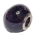 Amethyst blau Anhänger rund Naturstein 14 mm, Loch 4,2 mm 1 Stück, Stein der Könige und Bischöfe