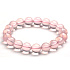 Růženin Mei Han Xing náramek elastický přírodní kámen, kulička 13-14 mm / 16 - 17 cm, kámen lásky
