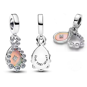 Charm Kapka nekonečné lásky, přívěsek na náramek láska