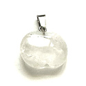 Kristall Apfel der Erkenntnis Anhänger Naturstein 1,5 cm, Stein der Steine