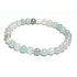 Morganit blau Armband elastisch Naturstein, Kugel 6 mm / 16 - 17 cm, Stein der göttlichen Liebe