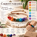 Chakra-Armband mit 7 Chakren aus Natursteinen – verstellbares geflochtenes Harmoniearmband