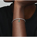 Charme Sterling Silber 925 Quatrefoil, Glücksarmband Anhänger