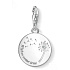 Charms Sterling Silber 925 Löwenzahn - Wünsche werden wahr, Karabinerverschluss Armband Anhänger Natur