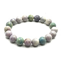Hackmanit Armband elastisch Naturstein, Perle 10 mm / 16 - 17 cm, Stein innere Umwandlung