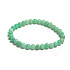 Chrysopras-Armband elastischer Naturstein, Kugel 6 mm / 16 - 17 cm, Stein der Harmonie der Familienbeziehungen