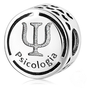 Charme Sterling Silber 925 Psychologie, Perle auf Armband Job