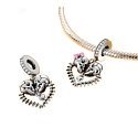 Charm Sterlingsilber 925 Skelette Love Halloween, Anhänger für Armband Halloween