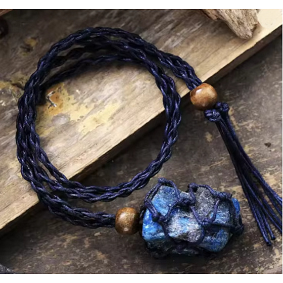 Apatit náhrdelník v boho stylu – kámen inspirace, komunikace a vnitřní síly