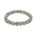 Achat tibetisch gestreiftes Armband elastischer Naturstein, Kugel 8 mm / 16 - 17 cm