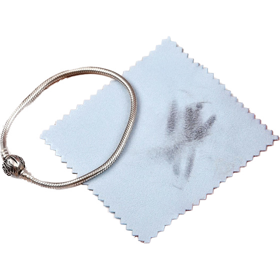Reinigungstuch - Silbertuch blau 8 x 8 cm 1 Stück