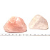 Rosenquarz Getrommelter Naturstein 160 - 220 g, 1 Stück, Stein der Liebe