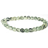 Prehnit mit Epidot Armband elastischer Naturstein, Kugel 6 mm / 16 - 17 cm, reiner Geistesstein