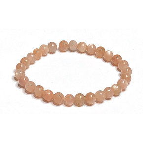 Sunstone Armband elastischer Naturstein, Kugel 6 mm / 16-17 cm, verbirgt die Kraft der Sonne und des Feuers Sunstone Armband elastischer Naturstein, Kugel 6 mm / 16-17 cm, verbirgt die Kraft der Sonne und des Feuers