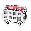 Sterling Silber 925 London Doubledecker Bus, Reise Armband Perle