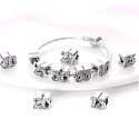 Charme Sterling Silber 925 40 Jahrestag, Perle auf Armband