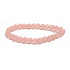 Rosmarin mattes Armband elastisch Naturstein, Kugel 6 mm / 16 - 17 cm, Liebesstein